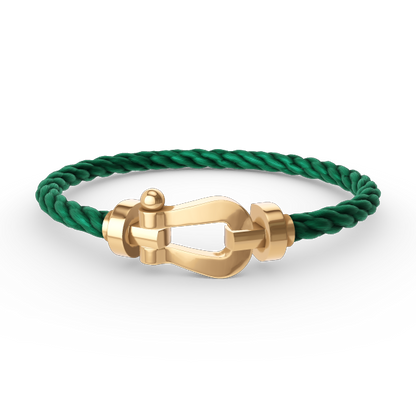 [Loran]FORCE LARGE HORSESHOE BRACELET - GOLD