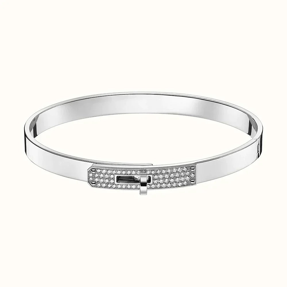 [Loran]KELLY SILVER DIAMOND BRACELET