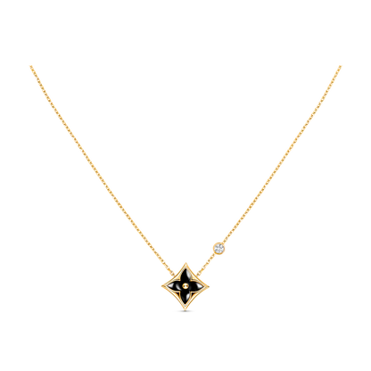 [Loran]STAR BLACK MOP NECKLACE