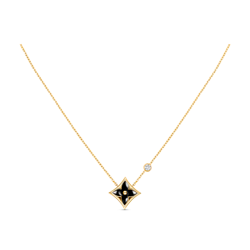 [Loran]STAR BLACK MOP NECKLACE
