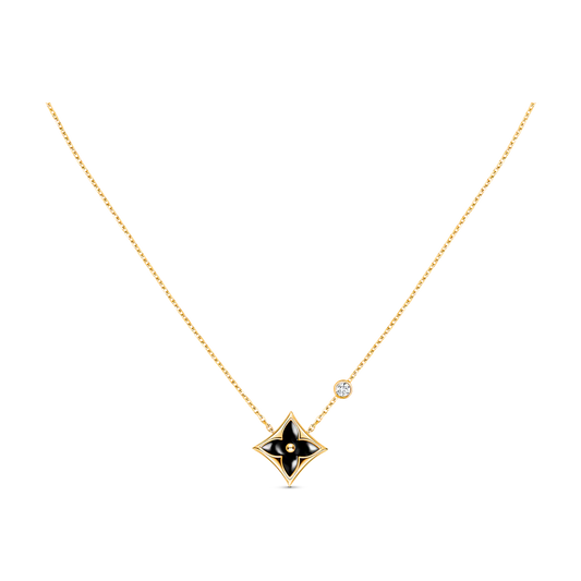 [Loran]STAR BLACK MOP NECKLACE
