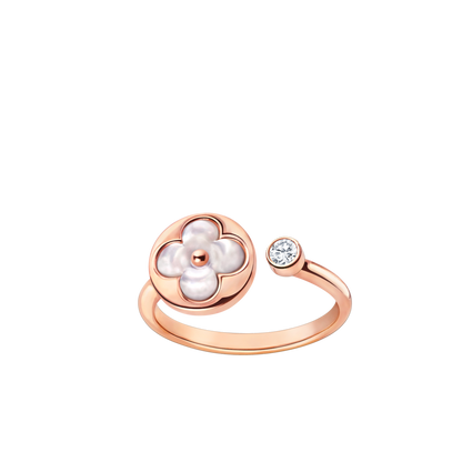 [Loran]SUN 1 DIAMOND PINK MOP RING