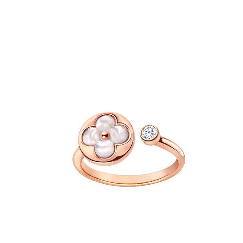 [Loran]SUN 1 DIAMOND PINK MOP RING