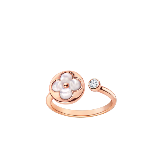 [Loran]SUN 1 DIAMOND PINK MOP RING