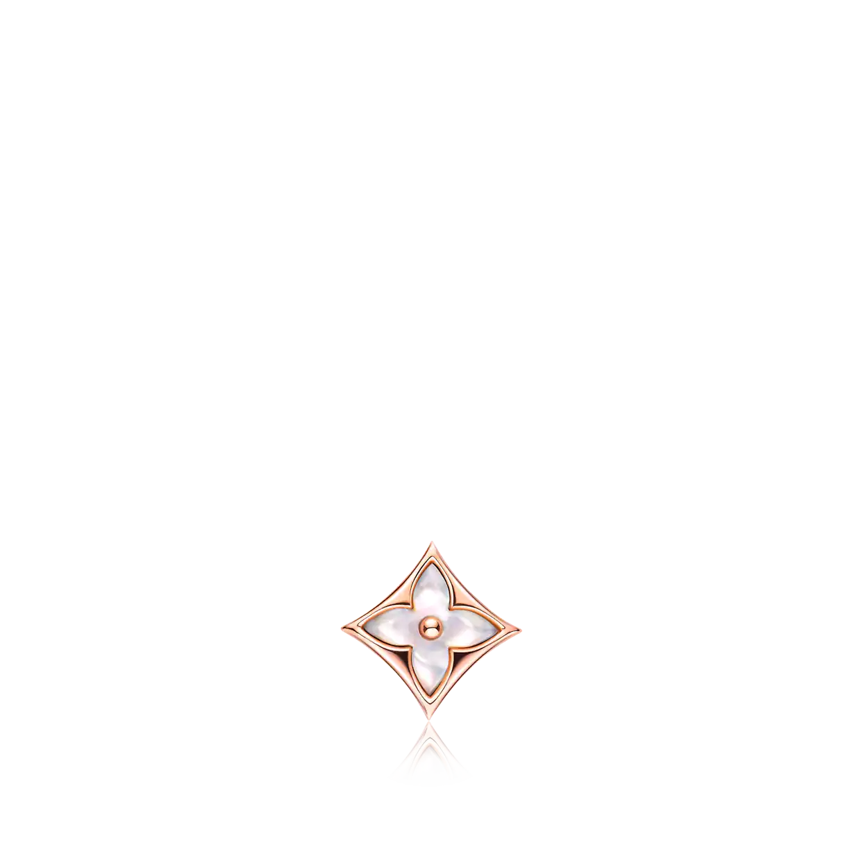 [Loran]STAR MOP ROSE GOLD EARRINGS