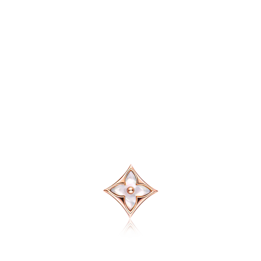 [Loran]STAR MOP ROSE GOLD EARRINGS