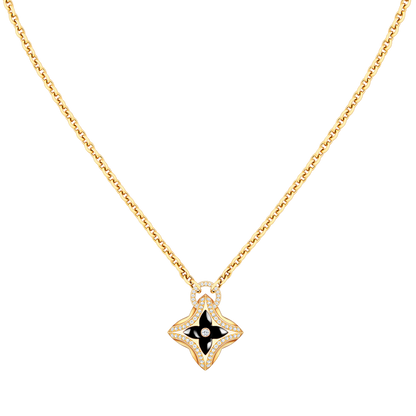 [Loran]STAR PEDANT ROSE GOLD DIAMOND NECKLACE