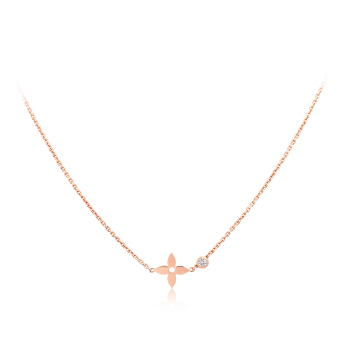 [Loran]BLOSSOM PENDANT ROSE GOLD AND DIAMOND