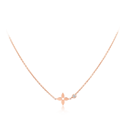 [Loran]BLOSSOM PENDANT ROSE GOLD AND DIAMOND