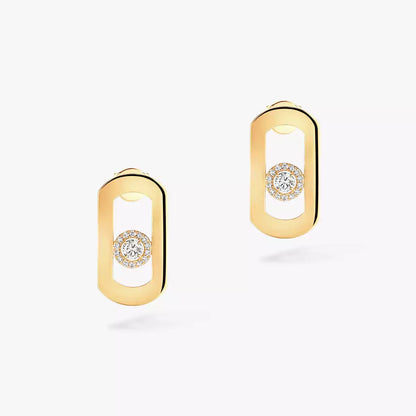 [Loran]SO MOVE DIAMOND EARRINGS