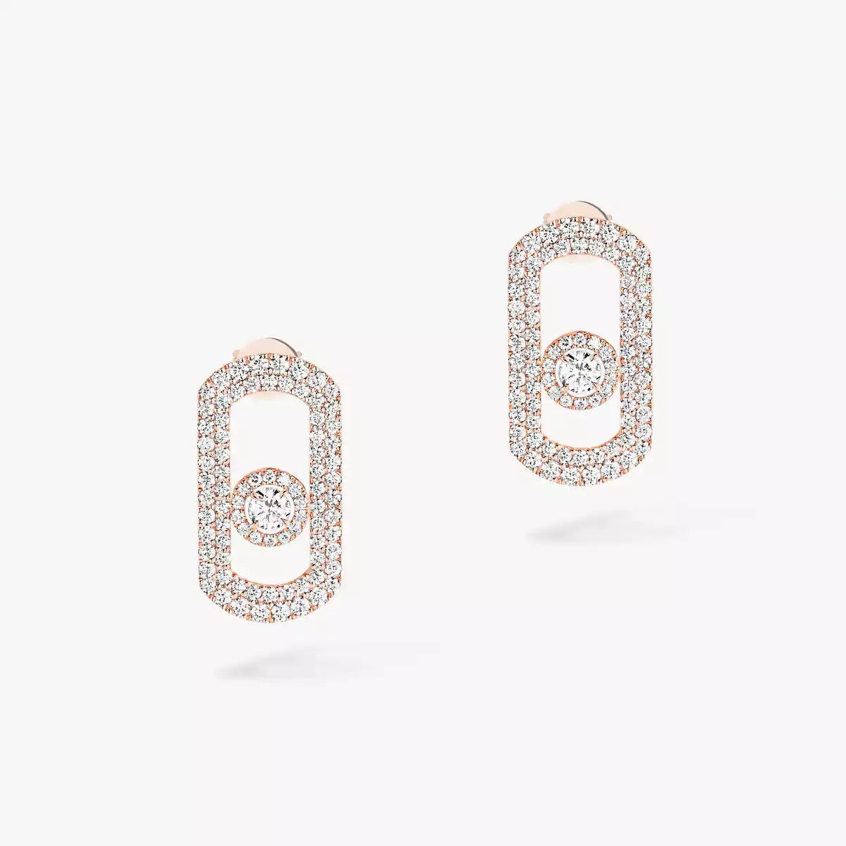 [Loran]SO MOVE PAVÉ DIAMOND EARRINGS