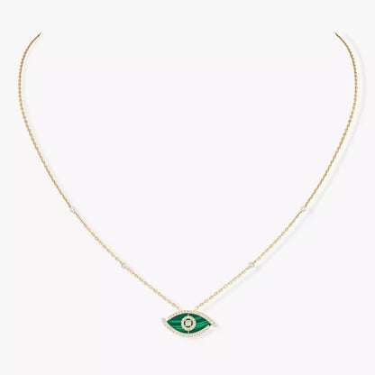 [Loran]LUCKY EYE DIAMOND NECKLACE