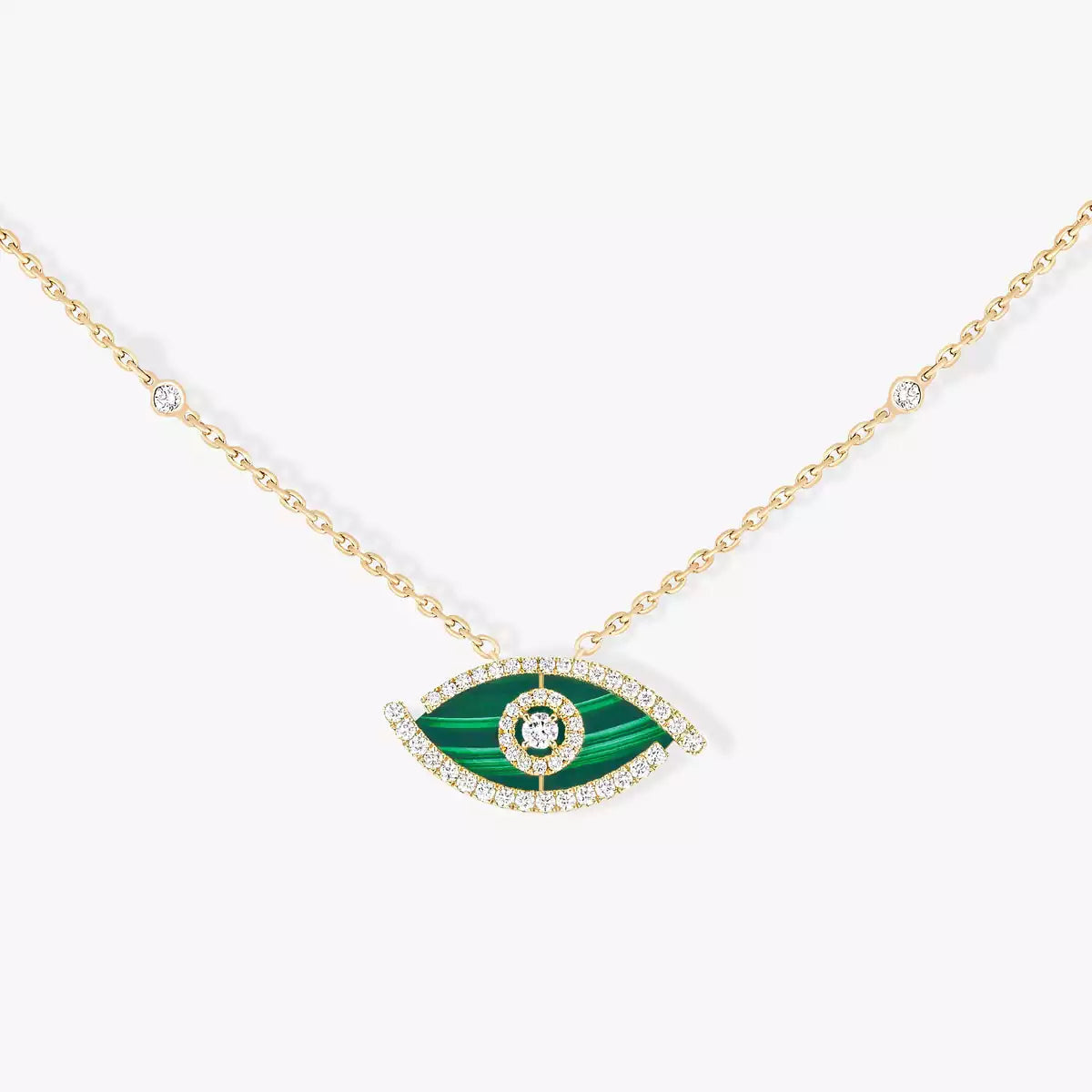 [Loran]LUCKY EYE DIAMOND NECKLACE