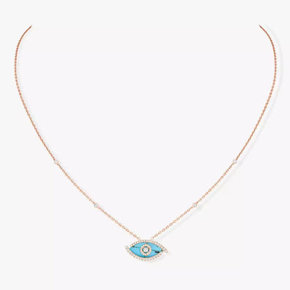 [Loran]LUCKY EYE DIAMOND NECKLACE