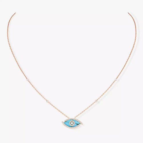 [Loran]LUCKY EYE DIAMOND NECKLACE