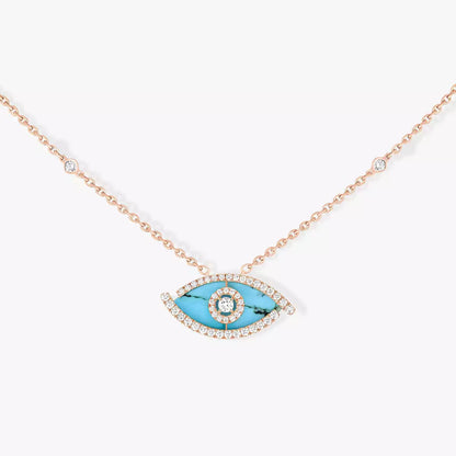 [Loran]LUCKY EYE DIAMOND NECKLACE
