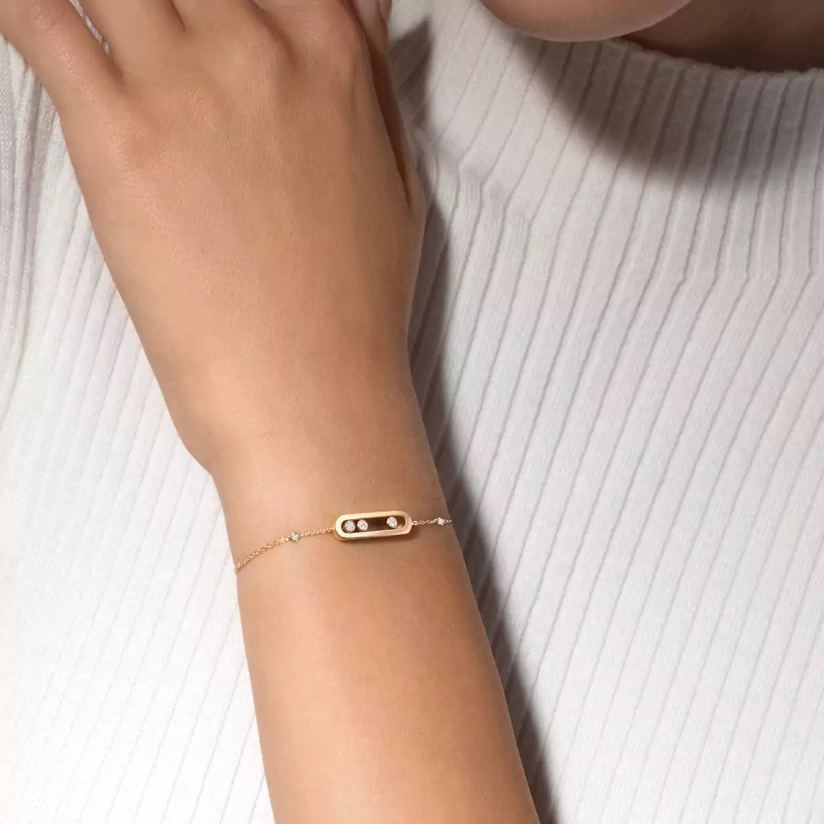 [Loran]BABY MOVE DIAMOND BRACELET