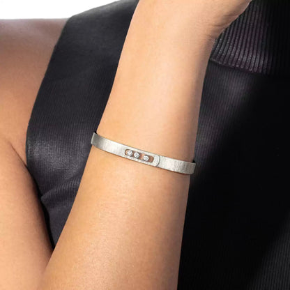 [Loran]MOVE NOA CISELÉ BANGLE BRACELET