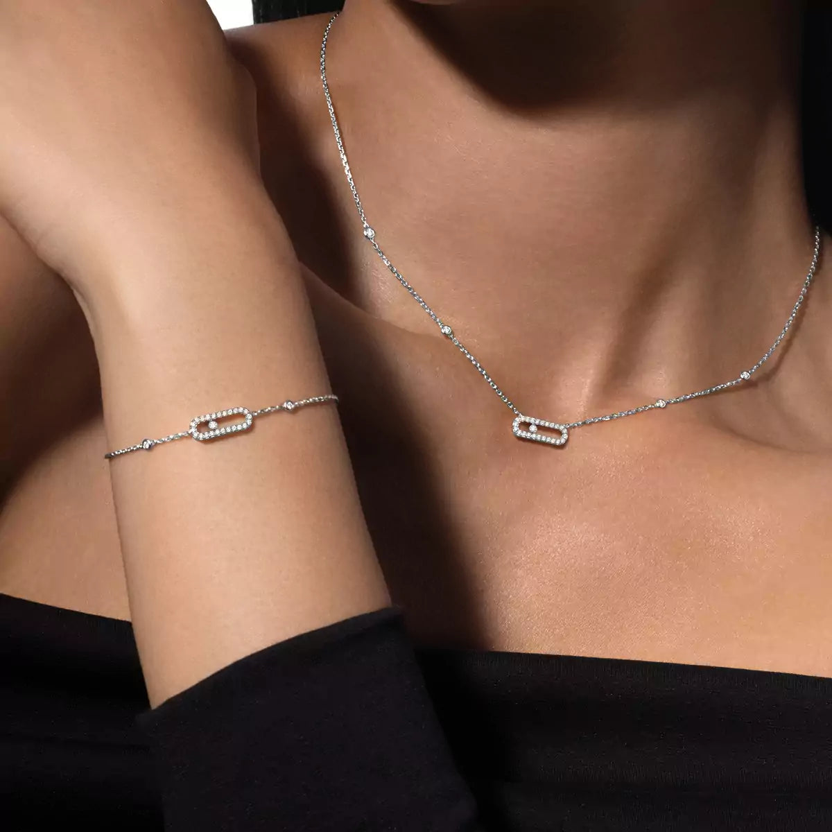 [Loran]MOVE UNO PENDANT NECKLACE