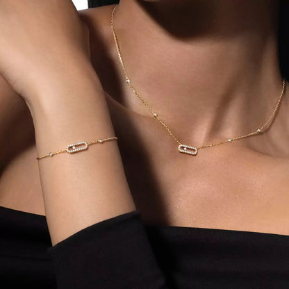 [Loran]MOVE UNO PENDANT NECKLACE