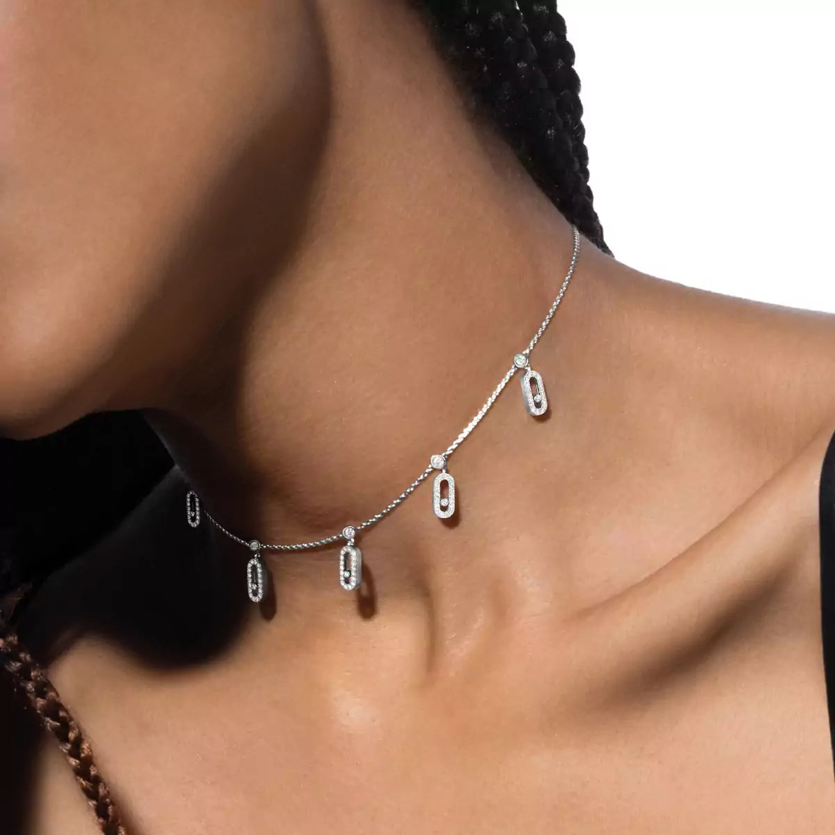 [Loran]MOVE UNO 5-PENDANT NECKLACE