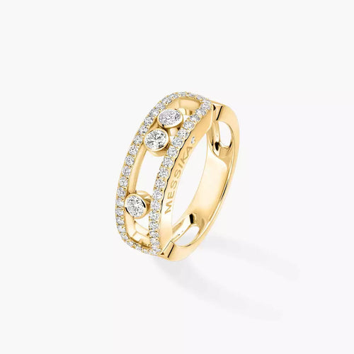 [Loran]BABY MOVE PAVÉ DIAMOND RING