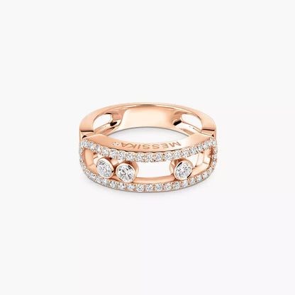 [Loran]BABY MOVE PAVÉ DIAMOND RING