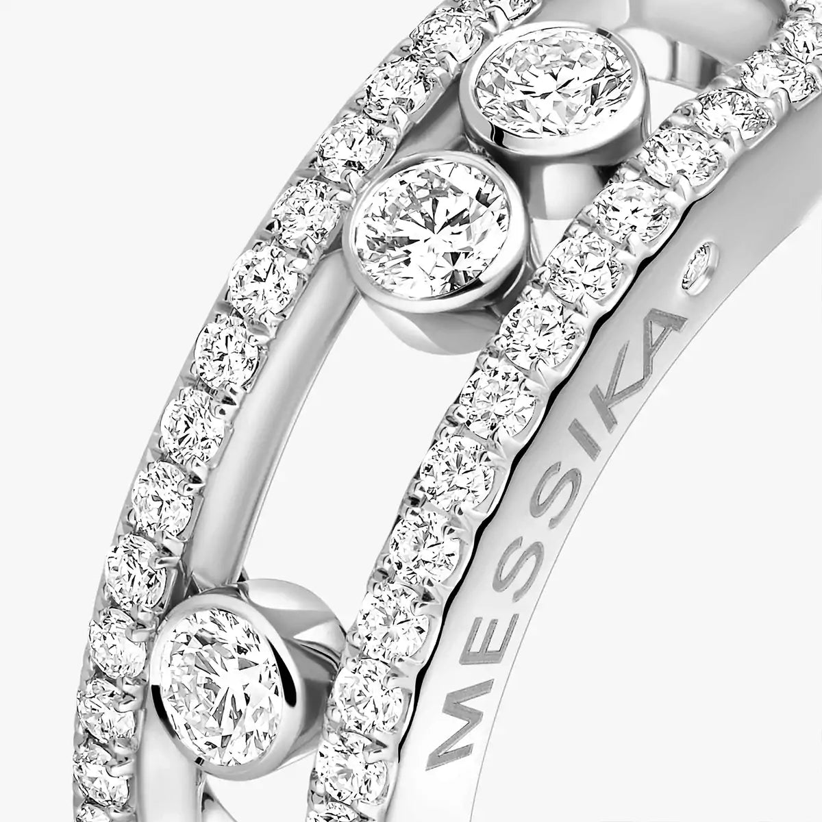 [Loran]BABY MOVE PAVÉ DIAMOND RING