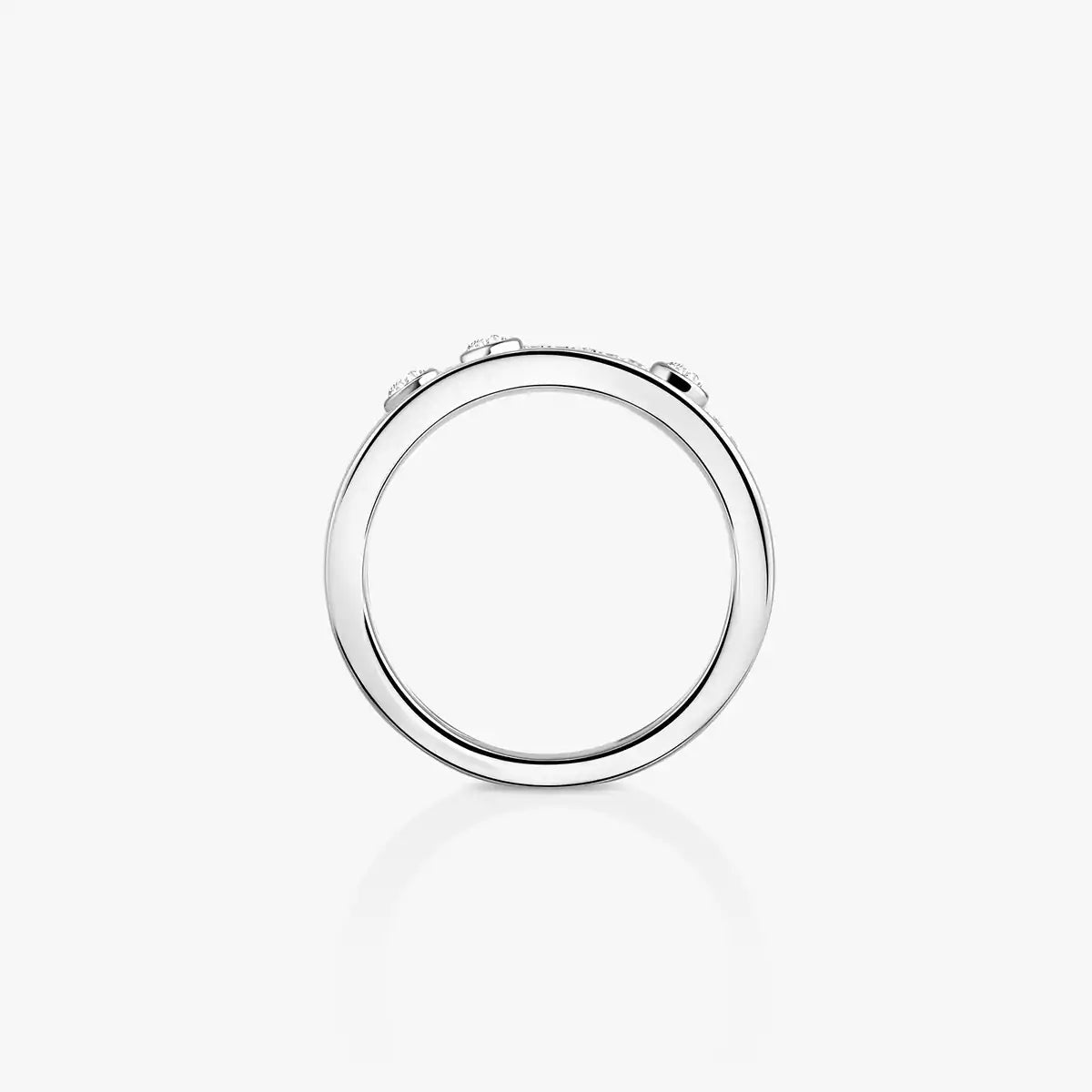 [Loran]MOVE NOA PAVÉ DIAMOND INTERLOCKING RING