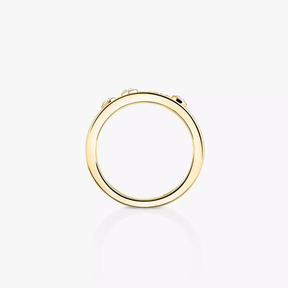 [Loran]MOVE NOA PAVÉ DIAMOND INTERLOCKING RING