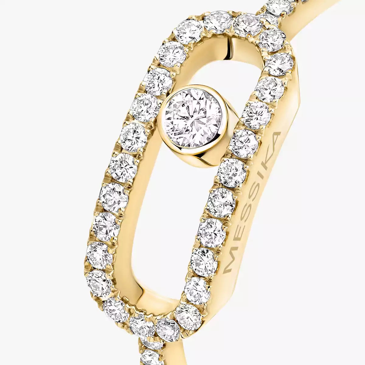 [Loran]MOVE UNO FULL PAVÉ DIAMOND RING