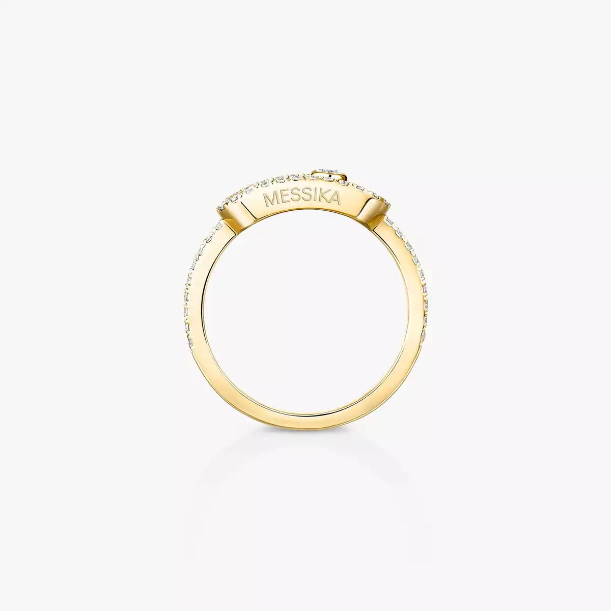 [Loran]MOVE UNO FULL PAVÉ DIAMOND RING