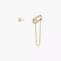 [Loran]MOVE UNO ALL DIAMOND STUD EARRINGS