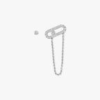 [Loran]MOVE UNO ALL DIAMOND STUD EARRINGS