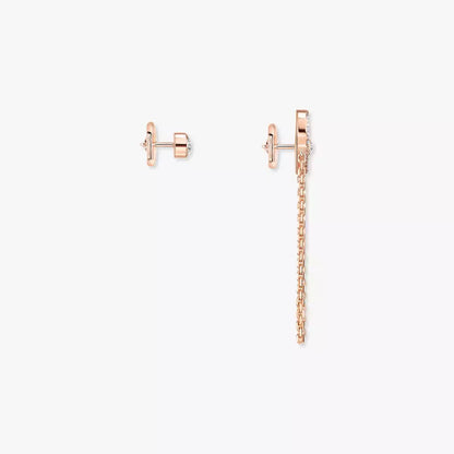 [Loran]MOVE UNO ALL DIAMOND STUD EARRINGS