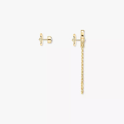 [Loran]MOVE UNO ALL DIAMOND STUD EARRINGS