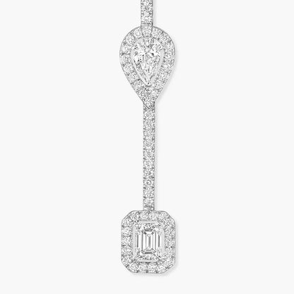 [Loran]MY TWIN DIAMOND DROP EARRINGS