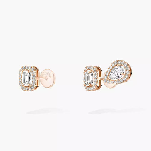 [Loran]MY TWIN 1+2 DIAMOND EARRINGS