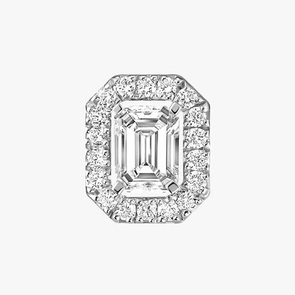 [Loran]MY TWIN 1+2 DIAMOND EARRINGS