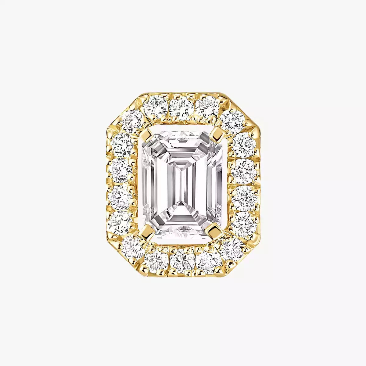 [Loran]MY TWIN 1+2 DIAMOND EARRINGS