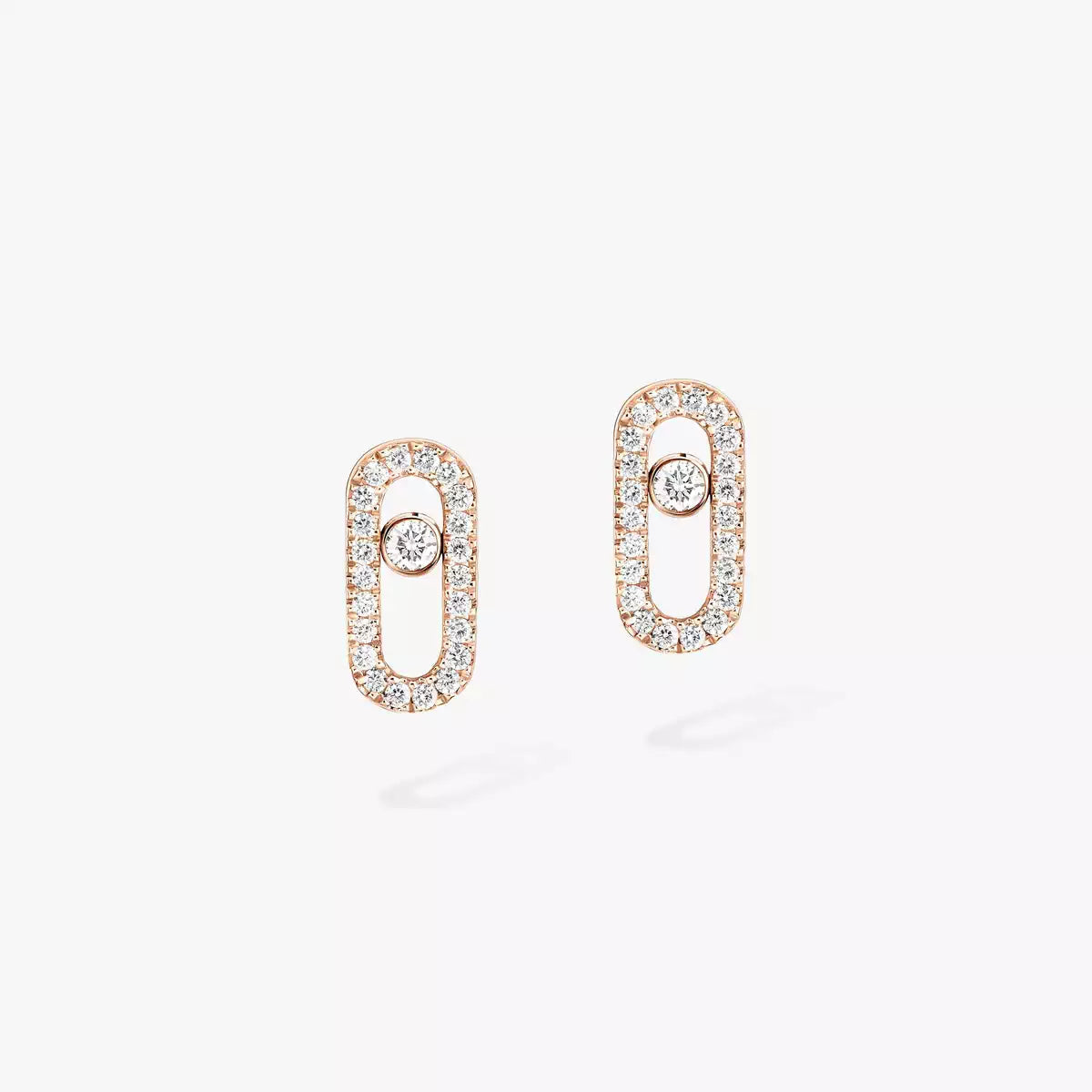 [Loran]MOVE UNO DIAMOND EARRINGS