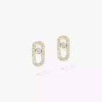 [Loran]MOVE UNO DIAMOND EARRINGS