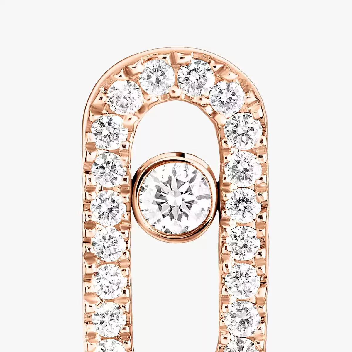 [Loran]MOVE UNO DIAMOND EARRINGS