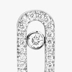 [Loran]MOVE UNO DIAMOND EARRINGS