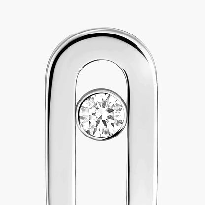 [Loran]MOVE UNO DIAMOND STUD EARRINGS