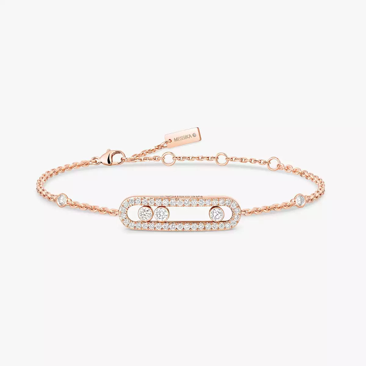 [Loran]PAVÉ BABY MOVE DIAMOND BRACELET