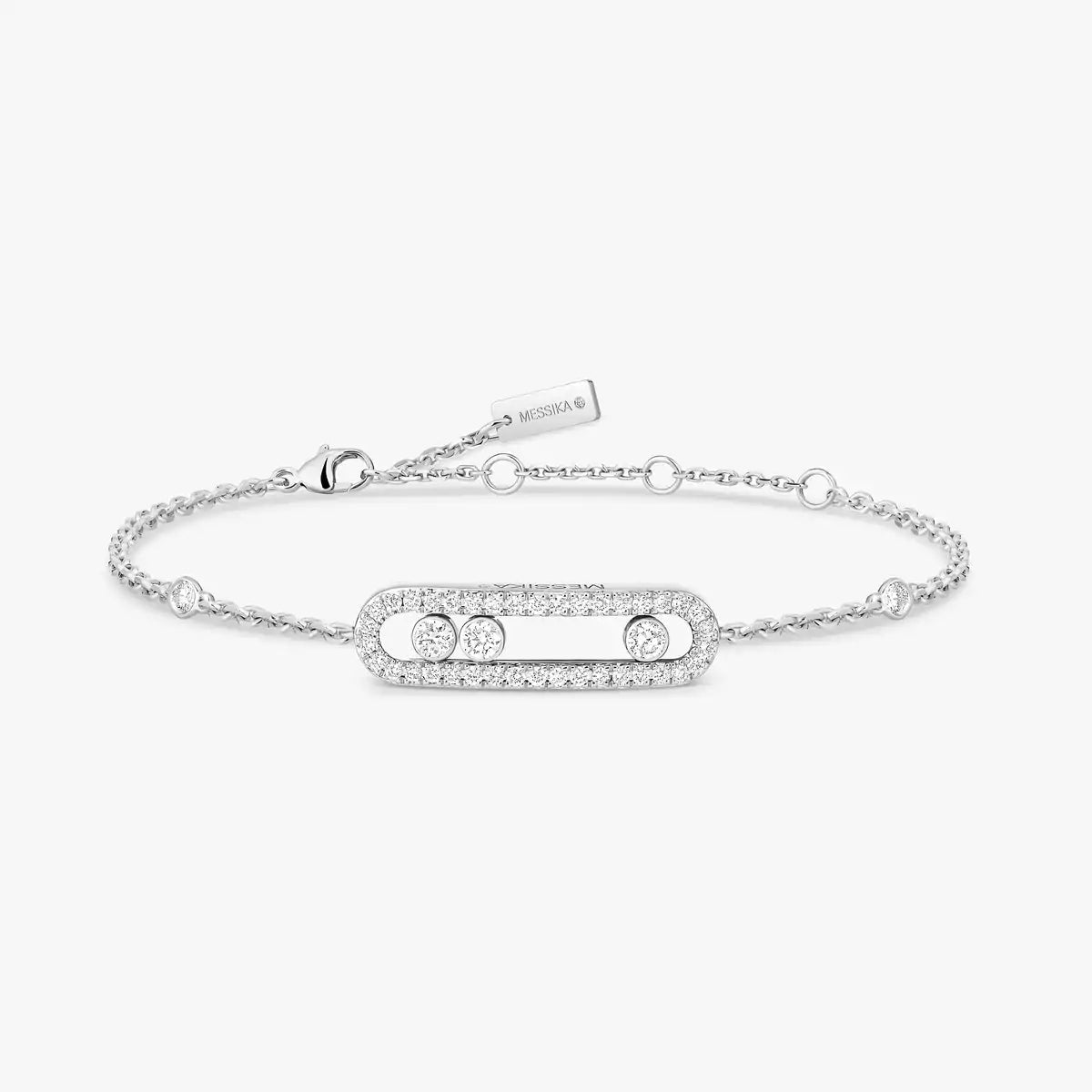 [Loran]PAVÉ BABY MOVE DIAMOND BRACELET
