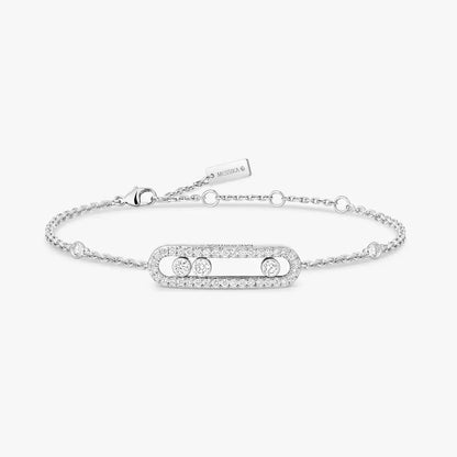 [Loran]PAVÉ BABY MOVE DIAMOND BRACELET