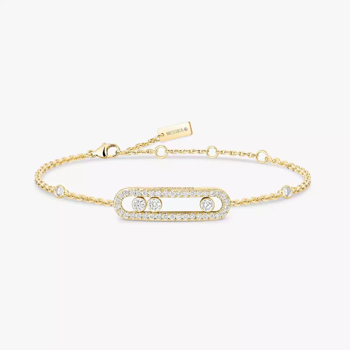 [Loran]PAVÉ BABY MOVE DIAMOND BRACELET