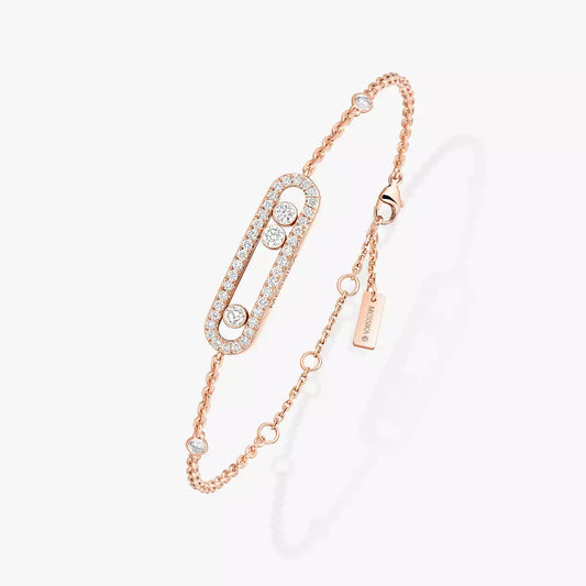 [Loran]PAVÉ BABY MOVE DIAMOND BRACELET